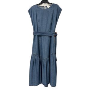 white christmas dresses Women's Denim Strapless Dress